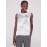 Sleeveless Floral Print Satin Top With Button Details