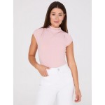 Extended Sleeve Funnel Neck Top