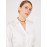 Satin Button-Front Blouse