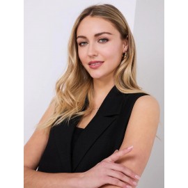 Sleeveless 2-Button Blazer