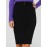 Pull-On Skirt With Belt