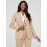 One-Button Long Sleeve Blazer With Pockets