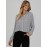 Printed Chiffon Button-Down Blouse