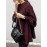 Solid Color Puff Sleeve Stand Collar Blouse