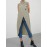 Solid Color Cross Wrap High Low Sleeveless Blouse For Women