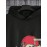 Mens Japanese Ninja Red Sun Print Long Sleeve Hoodies Winter