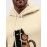 Mens Cute Cat Print Kangaroo Pocket Casual Drawstring Hoodies Winter