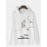Mens Chinese Character Ink Print Loose Drawstring Hoodies Winter